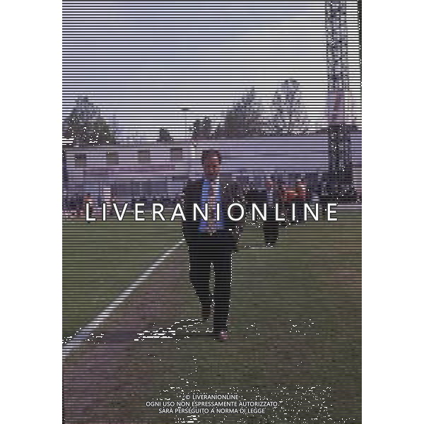 RETROSPETTIVA RENZO ULIVIERI ALLENATORE NELLA FOTO RENZO ULIVIERI ALLENATORE MODENA CALCIO AG ALDO LIVERANI SAS