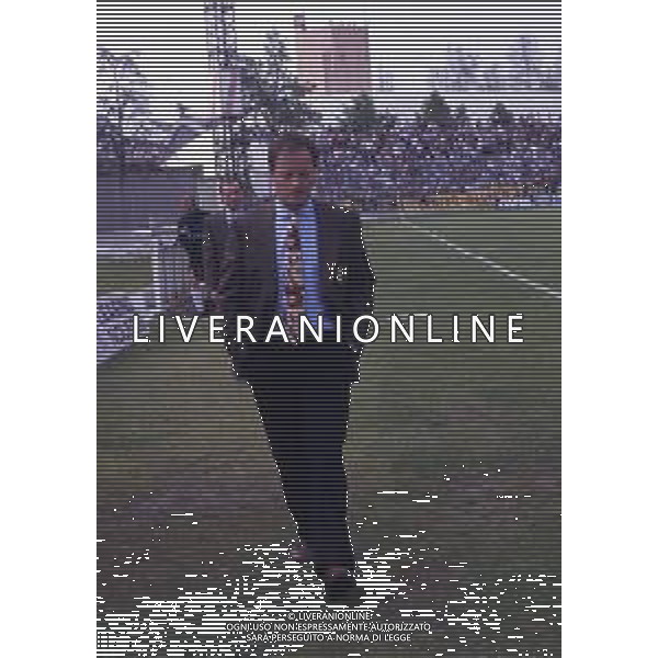 RETROSPETTIVA RENZO ULIVIERI ALLENATORE NELLA FOTO RENZO ULIVIERI ALLENATORE MODENA CALCIO AG ALDO LIVERANI SAS
