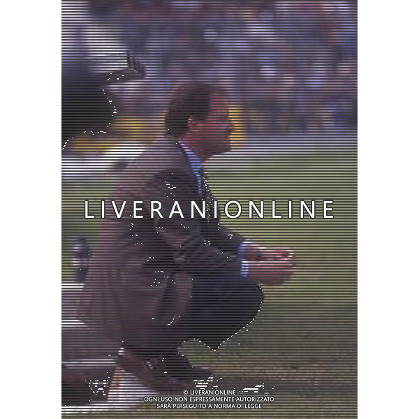 RETROSPETTIVA RENZO ULIVIERI ALLENATORE NELLA FOTO RENZO ULIVIERI ALLENATORE MODENA CALCIO AG ALDO LIVERANI SAS