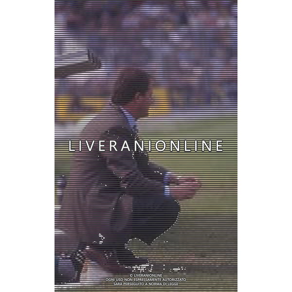 RETROSPETTIVA RENZO ULIVIERI ALLENATORE NELLA FOTO RENZO ULIVIERI ALLENATORE MODENA CALCIO AG ALDO LIVERANI SAS