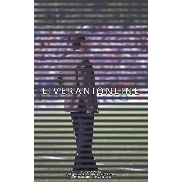 RETROSPETTIVA RENZO ULIVIERI ALLENATORE NELLA FOTO RENZO ULIVIERI ALLENATORE MODENA CALCIO AG ALDO LIVERANI SAS