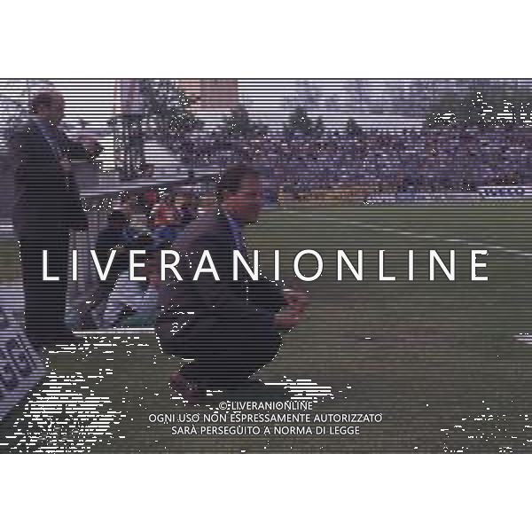 RETROSPETTIVA RENZO ULIVIERI ALLENATORE NELLA FOTO RENZO ULIVIERI ALLENATORE MODENA CALCIO AG ALDO LIVERANI SAS