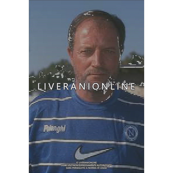 RETROSPETTIVA RENZO ULIVIERI ALLENATORE NELLA FOTO RENZO ULIVIERI LALENATORE NAPOLI CALCIO AG ALDO LIVERANI SAS