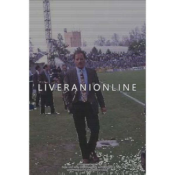 RETROSPETTIVA RENZO ULIVIERI ALLENATORE NELLA FOTO RENZO ULIVIERI ALLENATORE MODENA CALCIO AG ALDO LIVERANI SAS