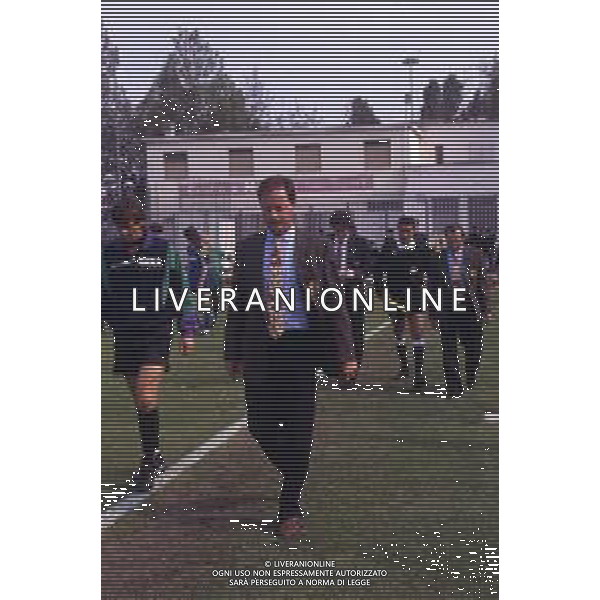 RETROSPETTIVA RENZO ULIVIERI ALLENATORE NELLA FOTO RENZO ULIVIERI ALLENATORE MODENA CALCIO AG ALDO LIVERANI SAS