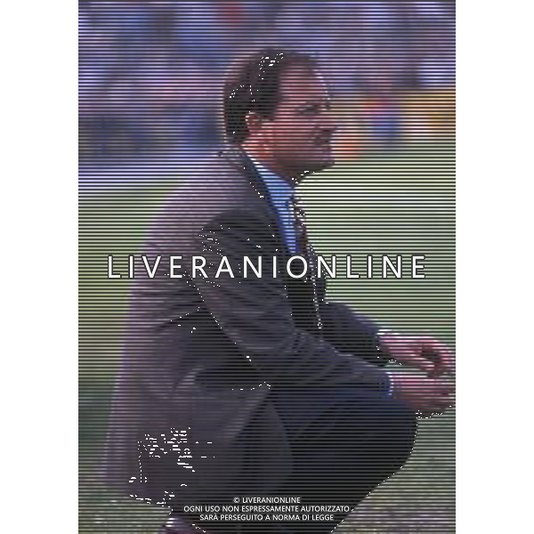 RETROSPETTIVA RENZO ULIVIERI ALLENATORE NELLA FOTO RENZO ULIVIERI ALLENATORE MODENA CALCIO AG ALDO LIVERANI SAS