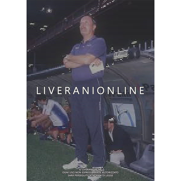 RETROSPETTIVA RENZO ULIVIERI ALLENATORE NELLA FOTO RENZO ULIVIERI ALLENATORE BOLOGNA CALCIO AG ALDO LIVERANI SAS