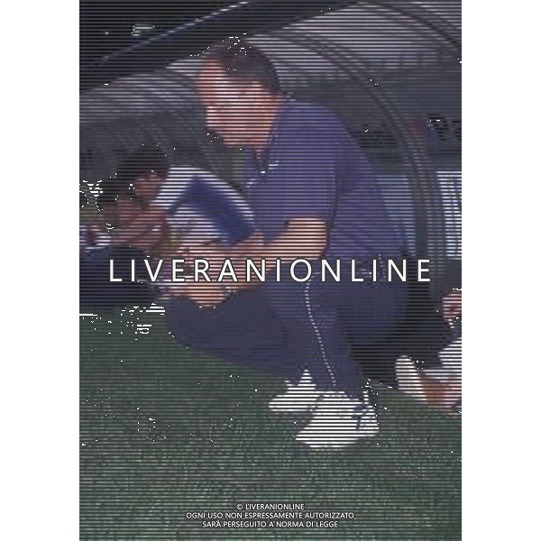 RETROSPETTIVA RENZO ULIVIERI ALLENATORE NELLA FOTO RENZO ULIVIERI ALLENATORE BOLOGNA CALCIO AG ALDO LIVERANI SAS
