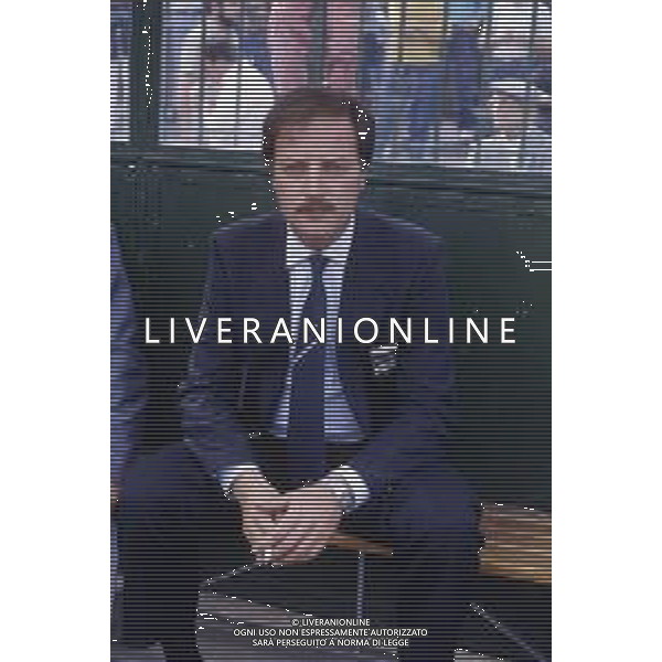 RETROSPETTIVA RENZO ULIVIERI ALLENATORE NELLA FOTO RENZO ULIVIERI ALLENATORE SAMPDORIA CALCIO AG ALDO LIVERANI SAS