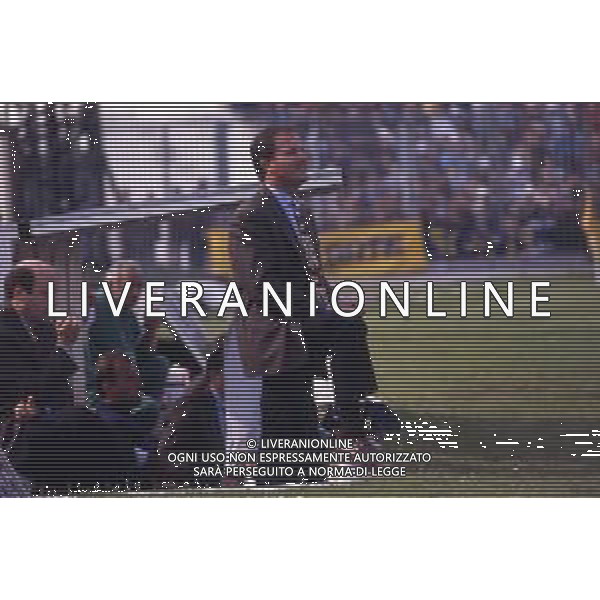 RETROSPETTIVA RENZO ULIVIERI ALLENATORE NELLA FOTO RENZO ULIVIERI ALLENATORE MODENA CALCIO AG ALDO LIVERANI SAS