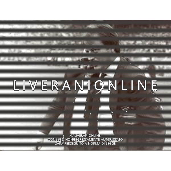 RETROSPETTIVA RENZO ULIVIERI ALLENATORE NELLA FOTO RENZO ULIVIERI ALLENATORE SAMPDORIA CALCIO AG ALDO LIVERANI SAS