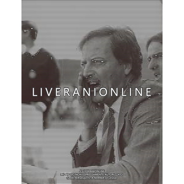 RETROSPETTIVA RENZO ULIVIERI ALLENATORE NELLA FOTO RENZO ULIVIERI ALLENATORE VICENZA CALCIO AG ALDO LIVERANI SAS