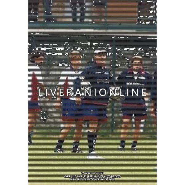 RETROSPETTIVA RENZO ULIVIERI ALLENATORE NELLA FOTO RENZO ULIVIERI ALLENATORE BOLOGNA CALCIO AG ALDO LIVERANI SAS