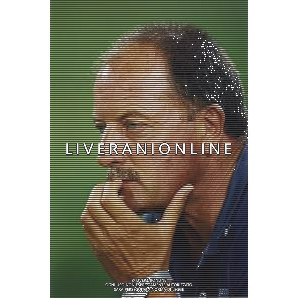 RETROSPETTIVA RENZO ULIVIERI ALLENATORE NELLA FOTO RENZO ULIVIERI ALLENATORE BOLOGNA CALCIO AG ALDO LIVERANI SAS