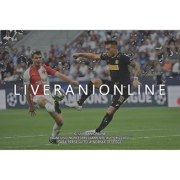 Milano 17-09-2019 Stadio Giuseppe Meazza - San Siro UEFA Champions League fase a gironi 1° giornata gruppo F Inter vs Slavia Praga nella foto Kudela e lautaro Martinez foto Roberto Garavaglia - ag. Aldo Liverani sas / AGENZIA ALDO LIVERANI SAS