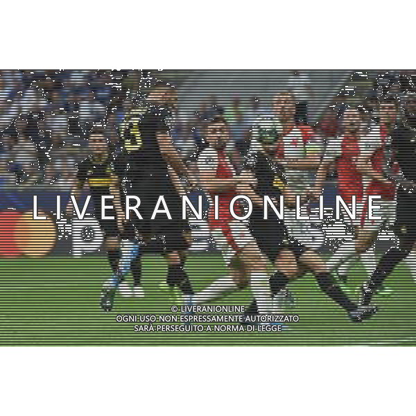 Milano 17-09-2019 Stadio Giuseppe Meazza - San Siro UEFA Champions League fase a gironi 1° giornata gruppo F Inter vs Slavia Praga nella foto occasione di danilo D\'Ambrosio foto Roberto Garavaglia - ag. Aldo Liverani sas / AGENZIA ALDO LIVERANI SAS