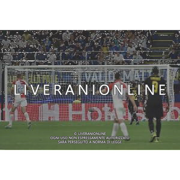 Milano 17-09-2019 Stadio Giuseppe Meazza - San Siro UEFA Champions League fase a gironi 1° giornata gruppo F Inter vs Slavia Praga nella foto Olayinka segna il gol 0 a 1 Slavia Praga foto Roberto Garavaglia - ag. Aldo Liverani sas / AGENZIA ALDO LIVERANI SAS