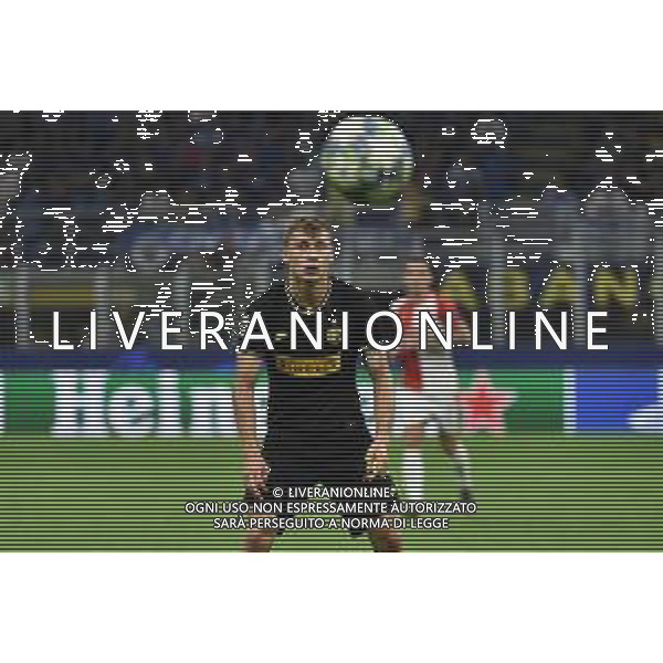 Milano 17-09-2019 Stadio Giuseppe Meazza - San Siro UEFA Champions League fase a gironi 1° giornata gruppo F Inter vs Slavia Praga nella foto Barella Nicolo\' foto Roberto Garavaglia - ag. Aldo Liverani sas / AGENZIA ALDO LIVERANI SAS