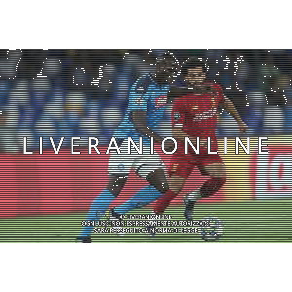 NAPOLI - LIVERPOOL UEFA CHAMPIONS LEAGUE 17.09.2019 NELLA FOTO: KALIDOU KOULIBALY, MOHAMED SALAH © MOSCA / AGENZIA ALDO LIVERANI SAS