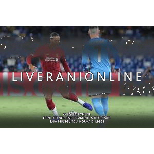 NAPOLI - LIVERPOOL UEFA CHAMPIONS LEAGUE 17.09.2019 NELLA FOTO: VIRGIL VAN DIJK © MOSCA / AGENZIA ALDO LIVERANI SAS