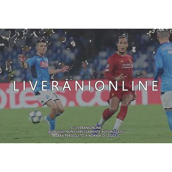 NAPOLI - LIVERPOOL UEFA CHAMPIONS LEAGUE 17.09.2019 NELLA FOTO: HIRVING LOZANO, VIRGIL VAN DIJK © MOSCA / AGENZIA ALDO LIVERANI SAS
