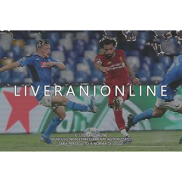 NAPOLI - LIVERPOOL UEFA CHAMPIONS LEAGUE 17.09.2019 NELLA FOTO: MARIO RUI, MOHAMED SALAH © MOSCA / AGENZIA ALDO LIVERANI SAS