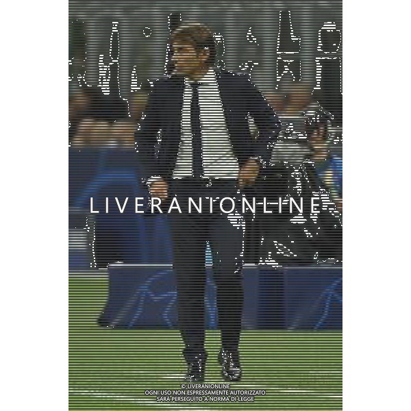 Milano 17-09-2019 Stadio Giuseppe Meazza - San Siro UEFA Champions League fase a gironi 1° giornata gruppo F Inter vs Slavia Praga nella foto Antonio Conte allenatore Inter foto Roberto Garavaglia - ag. Aldo Liverani sas / AGENZIA ALDO LIVERANI SAS
