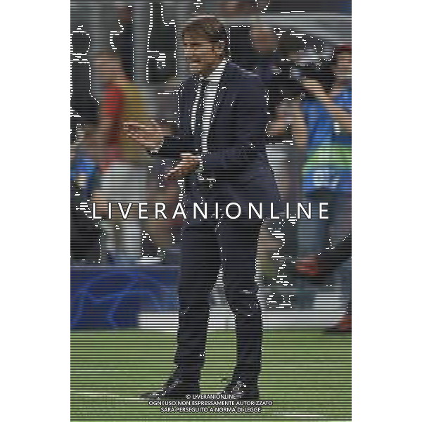 Milano 17-09-2019 Stadio Giuseppe Meazza - San Siro UEFA Champions League fase a gironi 1° giornata gruppo F Inter vs Slavia Praga nella foto Antonio Conte allenatore Inter foto Roberto Garavaglia - ag. Aldo Liverani sas / AGENZIA ALDO LIVERANI SAS