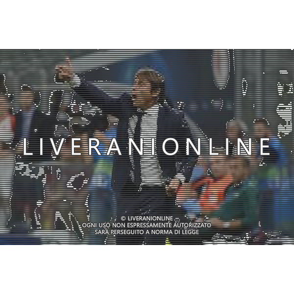 Milano 17-09-2019 Stadio Giuseppe Meazza - San Siro UEFA Champions League fase a gironi 1° giornata gruppo F Inter vs Slavia Praga nella foto Antonio Conte allenatore Inter foto Roberto Garavaglia - ag. Aldo Liverani sas / AGENZIA ALDO LIVERANI SAS