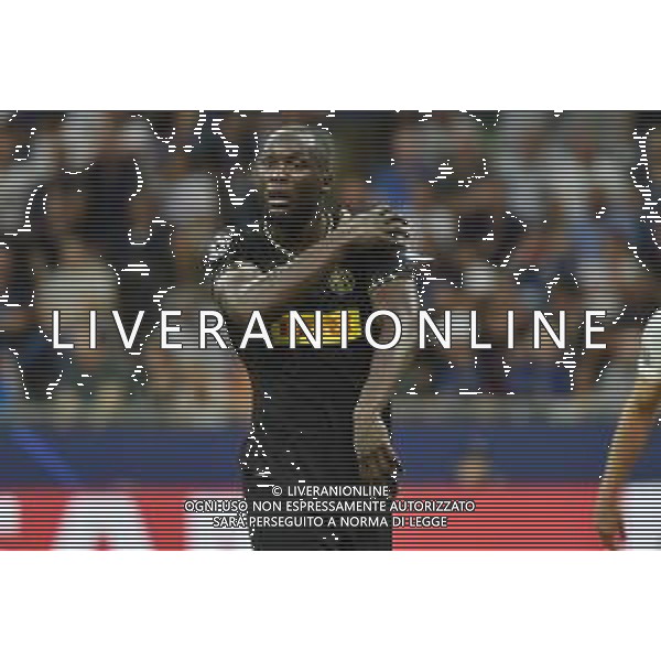 Milano 17-09-2019 Stadio Giuseppe Meazza - San Siro UEFA Champions League fase a gironi 1° giornata gruppo F Inter vs Slavia Praga nella foto Romelu Lukaku (Inter) foto Roberto Garavaglia - ag. Aldo Liverani sas / AGENZIA ALDO LIVERANI SAS