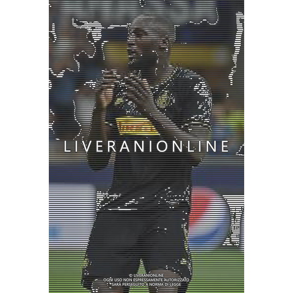 Milano 17-09-2019 Stadio Giuseppe Meazza - San Siro UEFA Champions League fase a gironi 1° giornata gruppo F Inter vs Slavia Praga nella foto Romelu Lukaku (Inter) foto Roberto Garavaglia - ag. Aldo Liverani sas / AGENZIA ALDO LIVERANI SAS