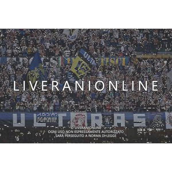 Milano 17-09-2019 Stadio Giuseppe Meazza - San Siro UEFA Champions League fase a gironi 1° giornata gruppo F Inter vs Slavia Praga nella foto tifosi Inter in curva nord foto Roberto Garavaglia - ag. Aldo Liverani sas / AGENZIA ALDO LIVERANI SAS