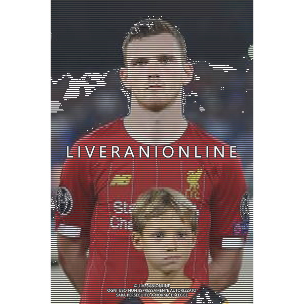 NAPOLI - LIVERPOOL UEFA CHAMPIONS LEAGUE 17.09.2019 NELLA FOTO: ANDREW ROBERTSON © MOSCA / AGENZIA ALDO LIVERANI SAS