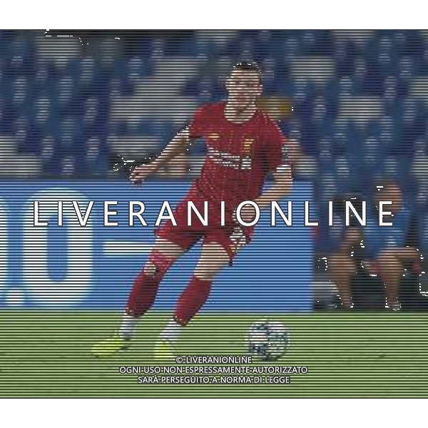 NAPOLI - LIVERPOOL UEFA CHAMPIONS LEAGUE 17.09.2019 NELLA FOTO: ANDREW ROBERTSON © MOSCA / AGENZIA ALDO LIVERANI SAS