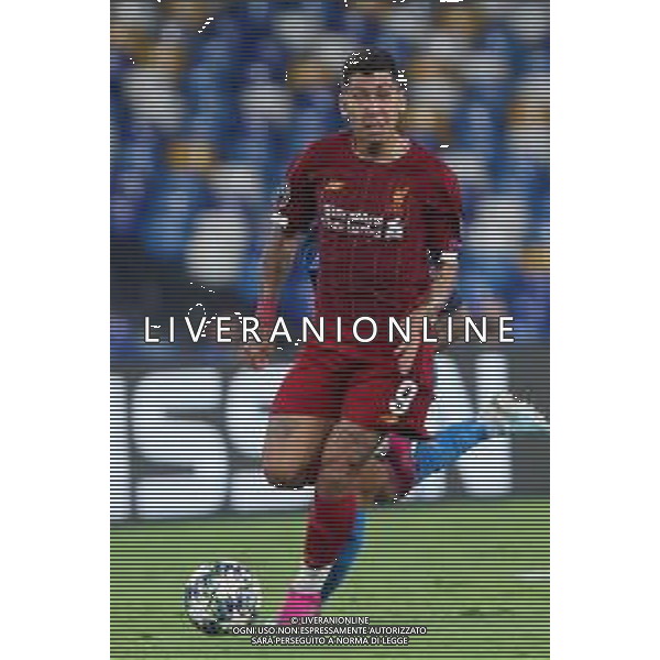 NAPOLI - LIVERPOOL UEFA CHAMPIONS LEAGUE 17.09.2019 NELLA FOTO: ROBERTO FIRMINO © MOSCA / AGENZIA ALDO LIVERANI SAS