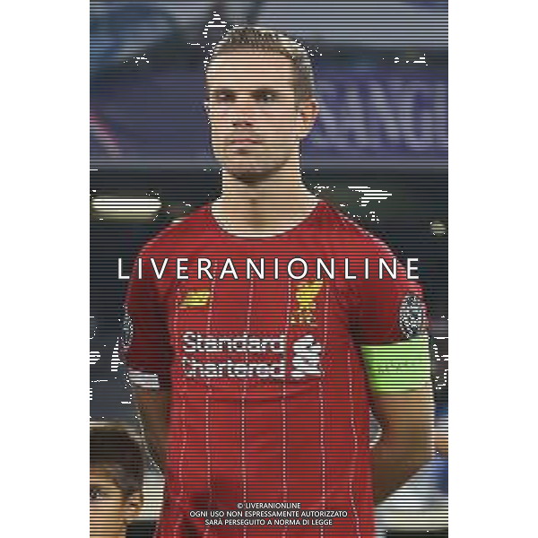 NAPOLI - LIVERPOOL UEFA CHAMPIONS LEAGUE 17.09.2019 NELLA FOTO: JORDAN HENDERSON © MOSCA / AGENZIA ALDO LIVERANI SAS