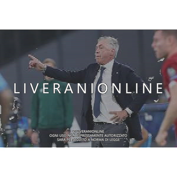 NAPOLI - LIVERPOOL UEFA CHAMPIONS LEAGUE 17.09.2019 NELLA FOTO: CARLO ANCELOTTI © MOSCA / AGENZIA ALDO LIVERANI SAS