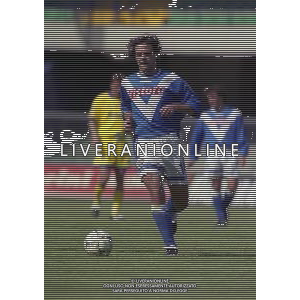 22-04-2000 VERONA-CAMPIONATO DI CALCIO SERIE B CHIEVO VERONA BRESCIA 2-2 NELLA FOTO ANDRES YLLANA AG ALDO LIVERANI SAS