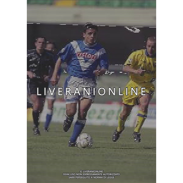 22-04-2000 VERONA-CAMPIONATO DI CALCIO SERIE B CHIEVO VERONA BRESCIA 2-2 NELLA FOTO RAFFAELE CERBONE AG ALDO LIVERANI SAS