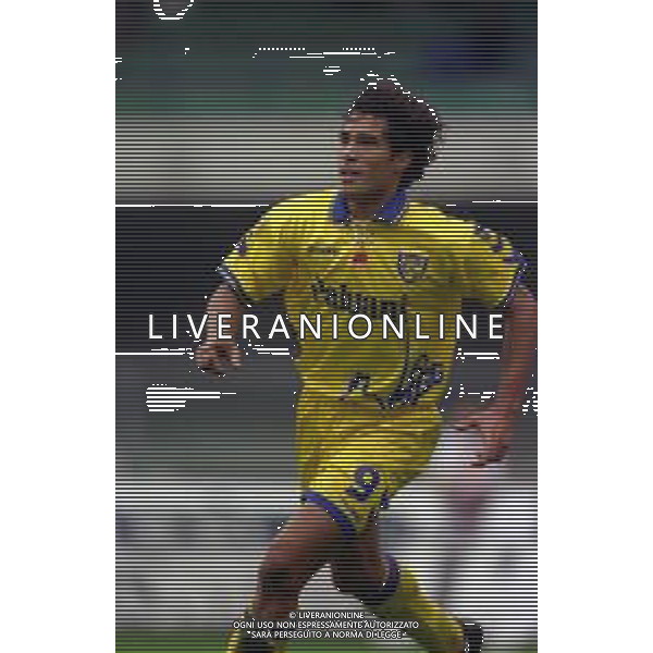 08-10-2000 VERONA CAMPIONATO DI CALCIO SERIE B CHIEVO VERONA CITTADELLA 2-2 NELLA FOTO ESULTANZA BERNARDO CORRADI AG ALDO LIVERANI SAS