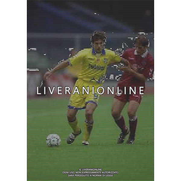 08-10-2000 VERONA CAMPIONATO DI CALCIO SERIE B CHIEVO VERONA CITTADELLA 2-2 NELLA FOTO BERNARDO CORRADI AG ALDO LIVERANI SAS