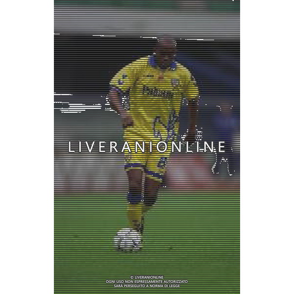 08-10-2000 VERONA CAMPIONATO DI CALCIO SERIE B CHIEVO VERONA CITTADELLA 2-2 NELLA FOTO LUCIANO AG ALDO LIVERANI SAS