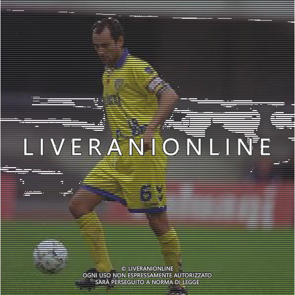 08-10-2000 VERONA CAMPIONATO DI CALCIO SERIE B CHIEVO VERONA CITTADELLA 2-2 NELLA FOTO LORENZO D\'ANNA AG ALDO LIVERANI SAS