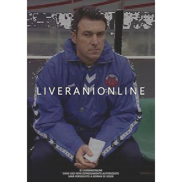 08-10-2000 VERONA CAMPIONATO DI CALCIO SERIE B CHIEVO VERONA CITTADELLA 2-2 NELLA FOTO EZIO GLEREAN ALLENATORE CITTADELLA CALCIO AG ALDO LIVERANI SAS