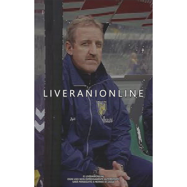 08-10-2000 VERONA CAMPIONATO DI CALCIO SERIE B CHIEVO VERONA CITTADELLA 2-2 NELLA FOTO LUIGI DEL NERI ALLENATORE CHIEVO VERONA AG ALDO LIVERANI SAS