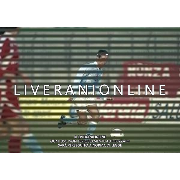 22-02-1998 MONZA CAMPIONATO DI CALCIO SERIE B MONZA TREVISO 1-1 NELLA FOTO DIEGO BONAVINA AG ALDO LIVERANI SAS