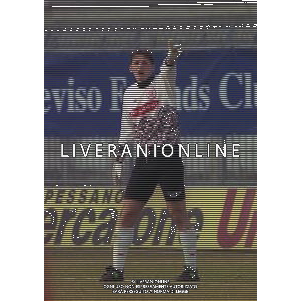 22-02-1998 MONZA CAMPIONATO DI CALCIO SERIE B MONZA TREVISO 1-1 NELLA FOTO CHRISTIAN ABBIATI AG ALDO LIVERANI SAS