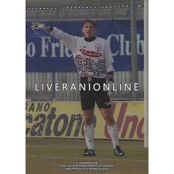 22-02-1998 MONZA CAMPIONATO DI CALCIO SERIE B MONZA TREVISO 1-1 NELLA FOTO CHRISTIAN ABBIATI AG ALDO LIVERANI SAS