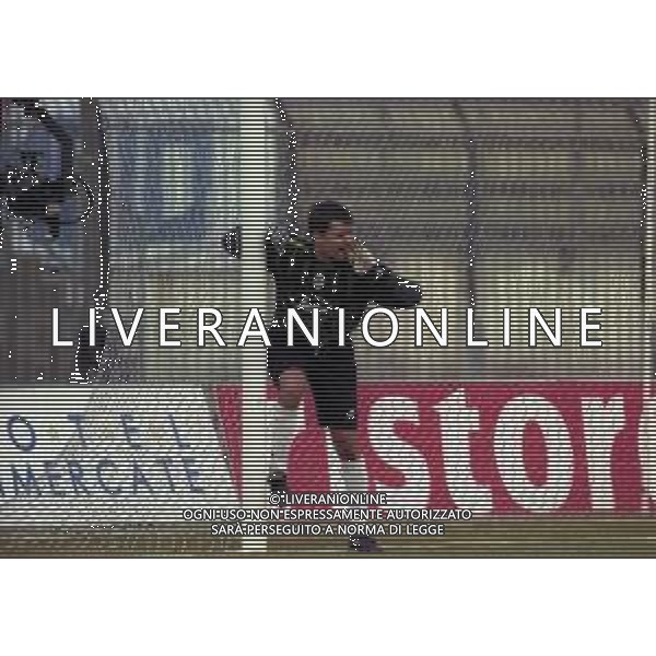 22-02-1998 MONZA CAMPIONATO DI CALCIO SERIE B MONZA TREVISO 1-1 NELLA FOTO LUCA MONDINI AG ALDO LIVERANI SAS