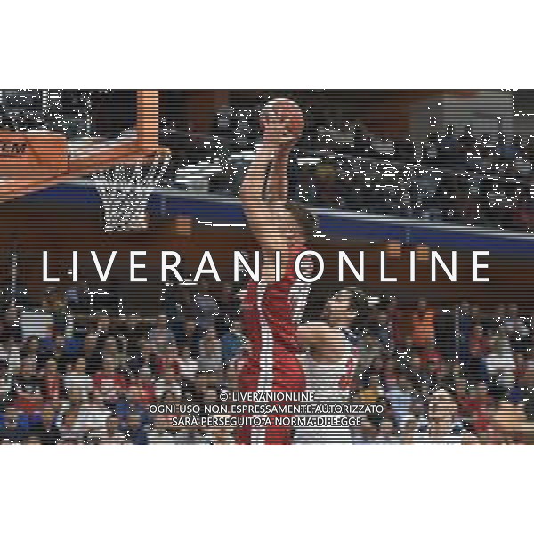 Milano 19-09-2019 Allianz Cloud - PalaLido amichevole precampionato Olimpia Milano vs Urania Milano nella foto Kaleb Tarczewski foto Roberto Garavaglia - ag. Aldo Liverani sas/ AGENZIA ALDO LIVERANI SAS